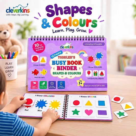 Cleverkins Shapes & Colors – Busy Book