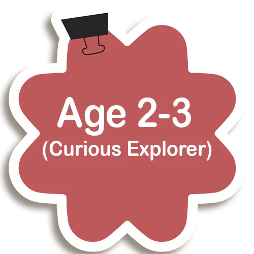 Age 2–3 (Curious Explorers)