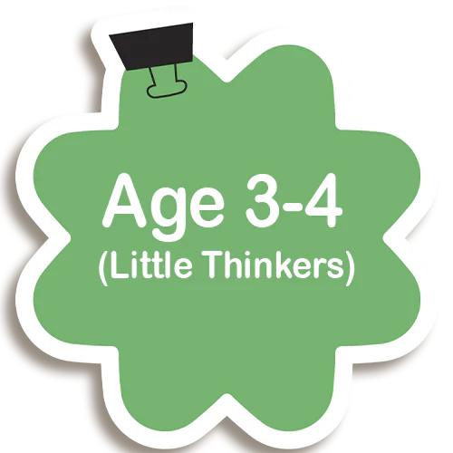 Age 3–4 (Little Thinkers)