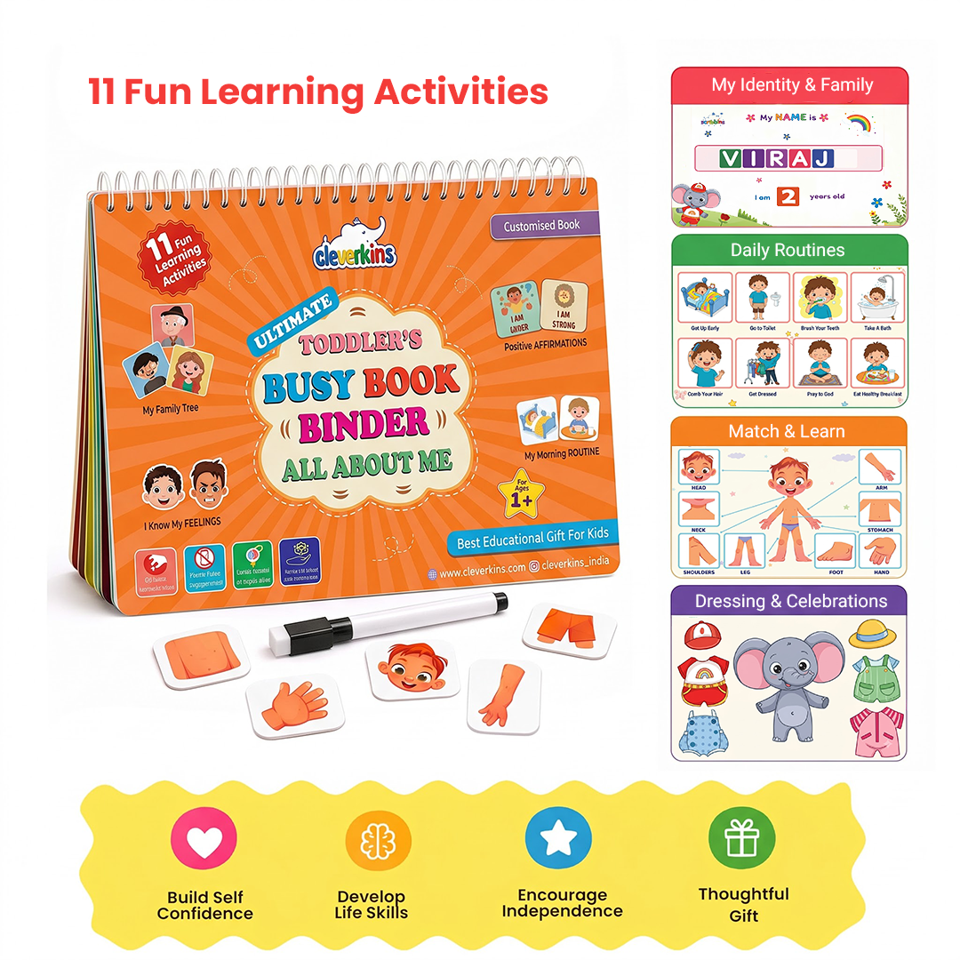 Cleverkins All About Me – Busy Book