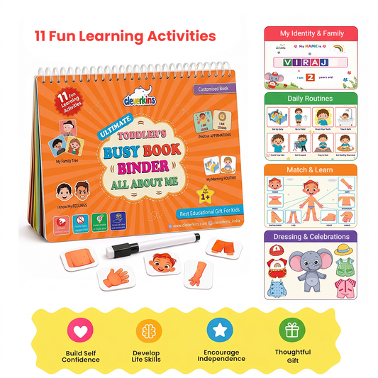 Cleverkins All About Me – Busy Book
