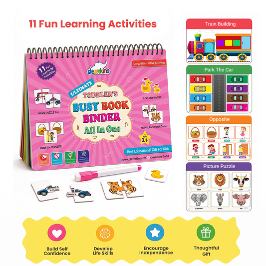 Cleverkins All-in-One Learning – Busy Book