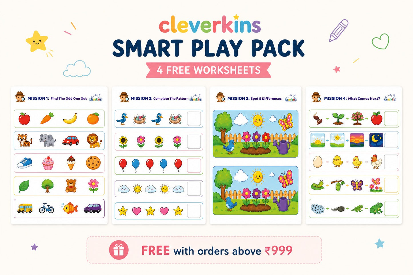 Cleverkins smart play pack