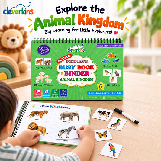 Cleverkins Animal Kingdom – Busy Book